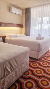 印度洋大酒店客房内的一张或多张床位