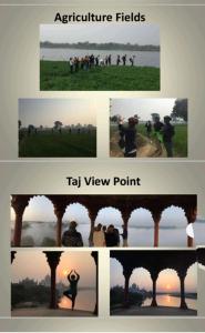 阿格拉Sharma's Exquisite 2 BHK HomeStay in City of Taj的照片的拼凑