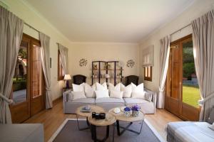 奈德里韦内齐亚诺别墅 的客厅配有沙发和桌子