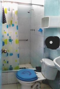 特鲁希略DON ALEJANDRO的一间带卫生间和淋浴的浴室