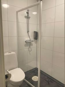 Trestads Värdshus的一间浴室