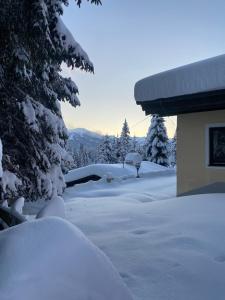 冬天的Appartementhaus Hochkönig - Panoramablick