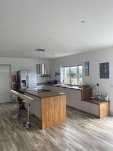 Luxury Home in Idyllic Connemara的厨房或小厨房