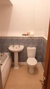 特灵Welcome to Tring Cymric Home的一间带卫生间和水槽的浴室