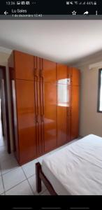Guarapari Enseada Azul客房内的一张或多张床位