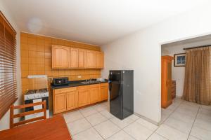 E Solo Aruba Apartments的厨房或小厨房