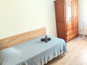 Maravilloso apartamento en Torrejón de Ardoz客房内的一张或多张床位