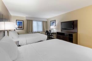 阿诺德圣路易斯贝斯特韦斯特酒店的酒店客房设有两张床和一台平面电视。