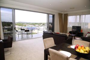 Toowoomba Central Plaza Apartment Hotel Official的休息区