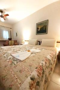 Pousada e SPA Canto do Mar客房内的一张或多张床位