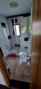 布朗Casa langa rau的一间带卫生间和水槽的浴室