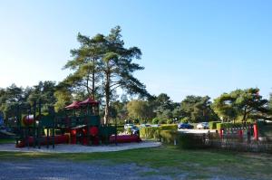 BalenSafaritent at Camping GT Keiheuvel的公园内的游乐场