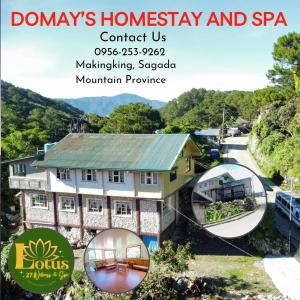 Domay's Homestay ( Main)的一本杂志广告,为有房子的家庭作广告