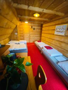 Bukovina Concept Mountain客房内的一张或多张床位