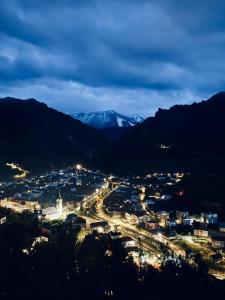 山景或在旅馆看到的山景