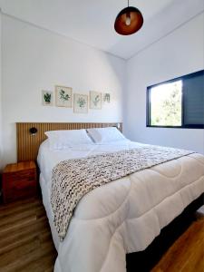 Casa dos Lírios客房内的一张或多张床位
