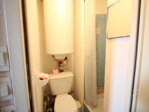 尚鲁斯Appartement Chamrousse, 3 pièces, 6 personnes - FR-1-340-275的一间带卫生间和淋浴的小浴室
