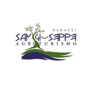 巴拉蒂Agriturismo San Giuseppe的一棵树,上面写着“阿亚姆加西亚帕”课目