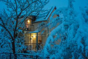 韦赖谢吉哈兹MaMaison的被雪覆盖的房子