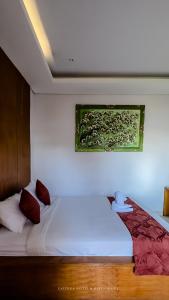 caldera hotel客房内的一张或多张床位