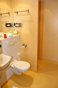 里贝拉克艾弗酒店的浴室配有白色卫生间和盥洗盆。