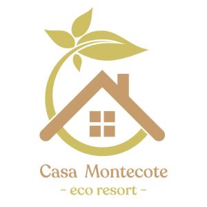 贝赫尔-德拉弗龙特拉Casa Montecote Eco Resort的一座没有温室生态度假标志的房屋和植物