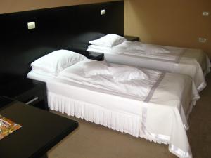 德派克酒店客房内的一张或多张床位