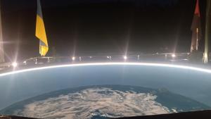 布克维Zdybanka的从国际空间站看到地球