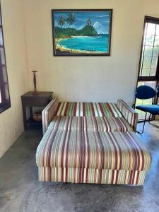 Chalé Azul客房内的一张或多张床位
