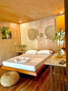 Bohol Island Homestay客房内的一张或多张床位