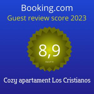 阿罗纳Cozy apartament Los Cristianos的绿色圈子,求求求评分数