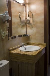 阿尔沃斯帕里利亚酒店的一间带水槽和卫生间的浴室