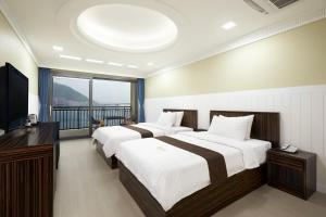 釜山Busan Beach Hotel Busan Songdo的相册照片