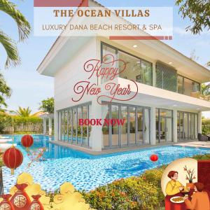 岘港Luxury Dana Beach Resort & Spa的达纳海滩度假村Spa豪华海洋别墅的海报
