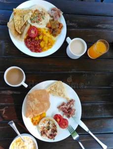 HOTEL TASTE OF INDIA提供给客人的早餐选择