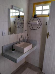 Fazenda do Bosque - Pousada e Capril的一间浴室