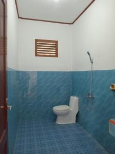 图克图克Matraville guesthouse的一间带卫生间和淋浴的浴室