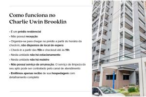 圣保罗Charlie Uwin Brooklin的公寓大楼的传单页