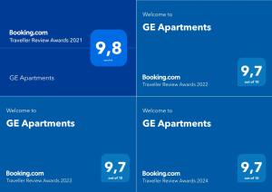 布拉格GE Apartments的gps 应用程序与 gps 代理端的截面截图