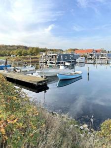 Hausboot Bruntje mit Dachterrasse in Kragenæs auf Lolland/DK平面图