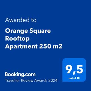 马贝拉Orange Square Rooftop Apartment 250 m2的橙方转子的屏幕截图