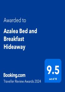 Tura BeachAzalea Bed and Breakfast Hideaway的登山者评奖的阿尼亚图