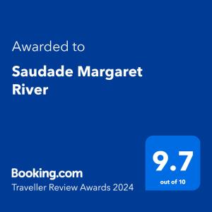 玛格丽特河Saudade Margaret River的马拉德勒恩劳教奖的彩照