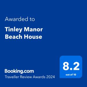 Tinley ManorTinley Manor Beach House的给火鸡人海滨别墅改装的手机的截图