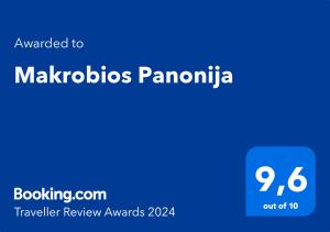 Gornji PetrovciMakrobios Panonija的花叶花粉的全瘤转移审查