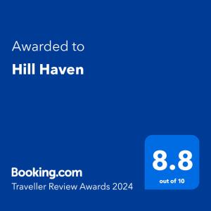 布里斯班Hill Haven的给山岗发短信的手机的截图