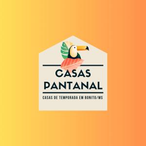 博尼图Casas Pantanal - Privacidade e conforto na região central de Bonito的读着带鸭子的全滩的标志