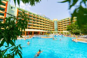 阳光海滩卡利纳花园MPM酒店 - 全包的一群人在酒店的游泳池里