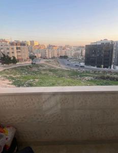 安曼Apartment in Amman 7th circle的从窗户可欣赏到城市美景