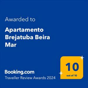 瓜拉图巴Apartamento Brejatuba Beira Mar的黄标,标有文字,希望指定黄 ⁇ 